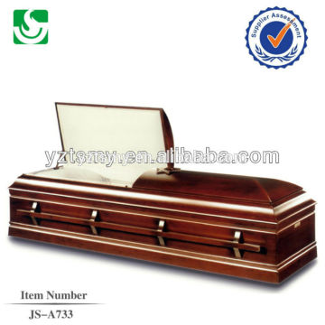 JS-A733 selected Chinese manmade casket outlet